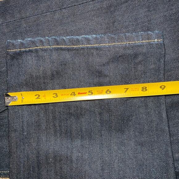 Mens Levi's 505 dark wash - Picture 8 of 11